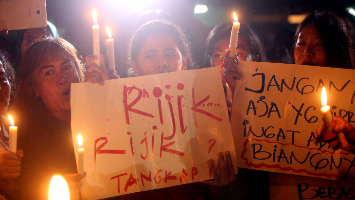 Massa Pendukung Ahok: Kami di Jakarta Berkabung