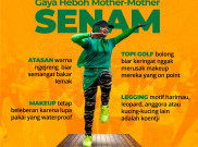 Gaya Heboh Mother-Mother Senam