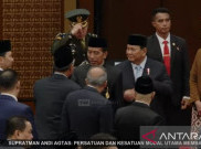 Jokowi Serahkan Tongkat Estafet Kepemimpinan kepada Prabowo