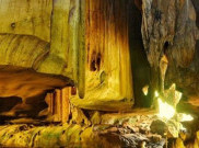 Gua Batu Kapal yang Penuh Bebatuan Indah