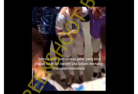 [HOAKS atau FAKTA]: Lawan Indonesia, Messi Langsung Berbincang dengan Tim Argentina