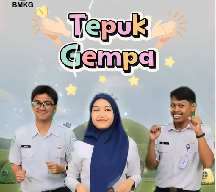 Setelah 'Tepuk Sakinah' Terbitlah 'Tepuk Gempa' dari BMKG, Berikut Lirik Lengkapnya