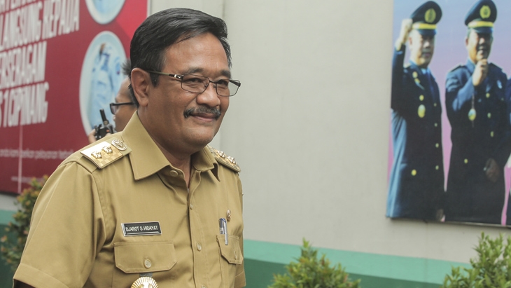 Djarot Sempatkan Hadiri Sertijab Anies-Sandi Meski Masih di Labuan Bajo