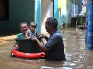 Hujan Lebat Guyur Jakarta, 4 RT Terendam Banjir