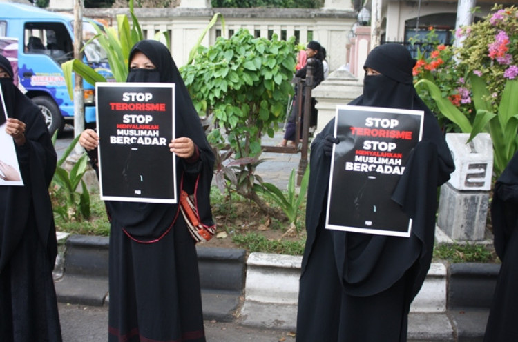 Komunitas Muslimah Soloraya Tegaskan Muslimah Bercadar Bukan Teroris