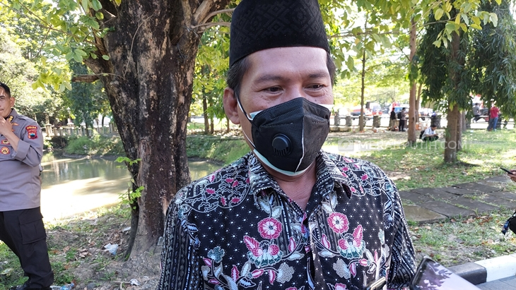 Takmir Masjid Agung Solo Muchtarom. (MP/Ismail)
