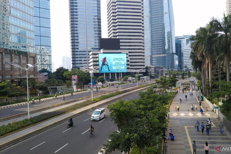 Rekayasa Lalu Lintas di Bundaran HI Diperpanjang hingga Pekan Depan