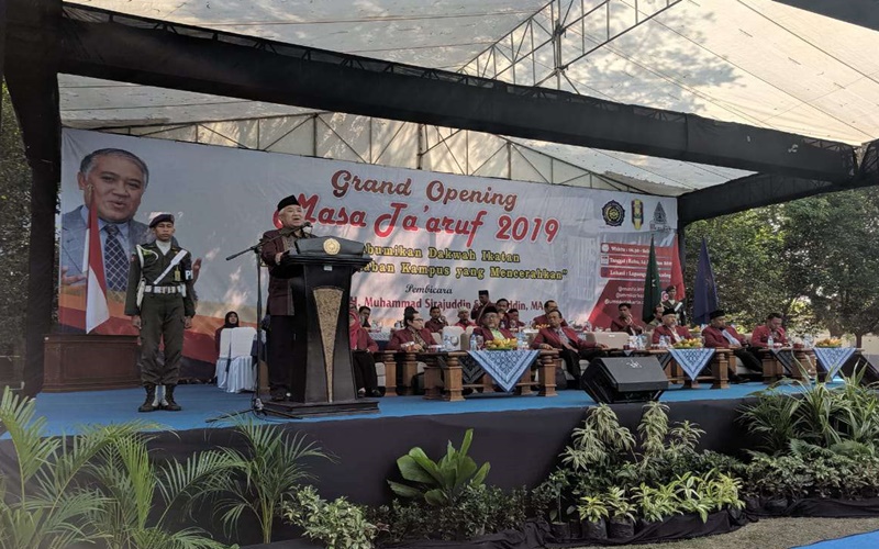 Ketua Dewan Pertimbangan MUI Din Syamsuddin tidak setuju dengan NKRI Bersyariah