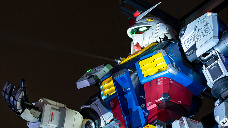 Gundam Raksasa Siap Tantang Bersuten