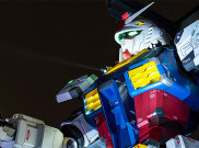 Gundam Raksasa Siap Tantang Bersuten