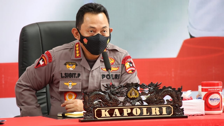 Kapolri Jenderal Listyo Sigit Prabowo. (Foto: MP/Humas Polri)