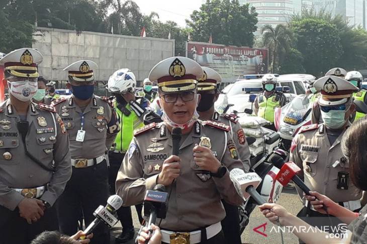Direktur Lalu Lintas Polda Metro Jaya Komisaris Besar Polisi Sambodo Purnomo Yogo (ANTARA)
