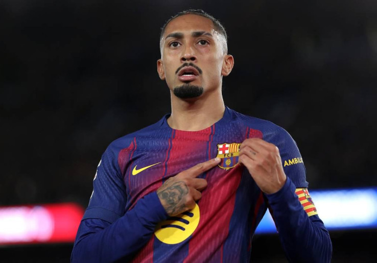 Raphinha Minta Maaf usai Ejek Fans Atletico Madrid, Sebut Terpancing Emosi