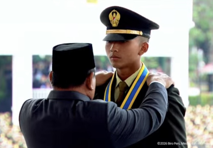 1.177 Perwira Muda TNI/Polri Dilantik di Istana Merdeka, Presiden Prabowo: Kalian sudah Milik Negara