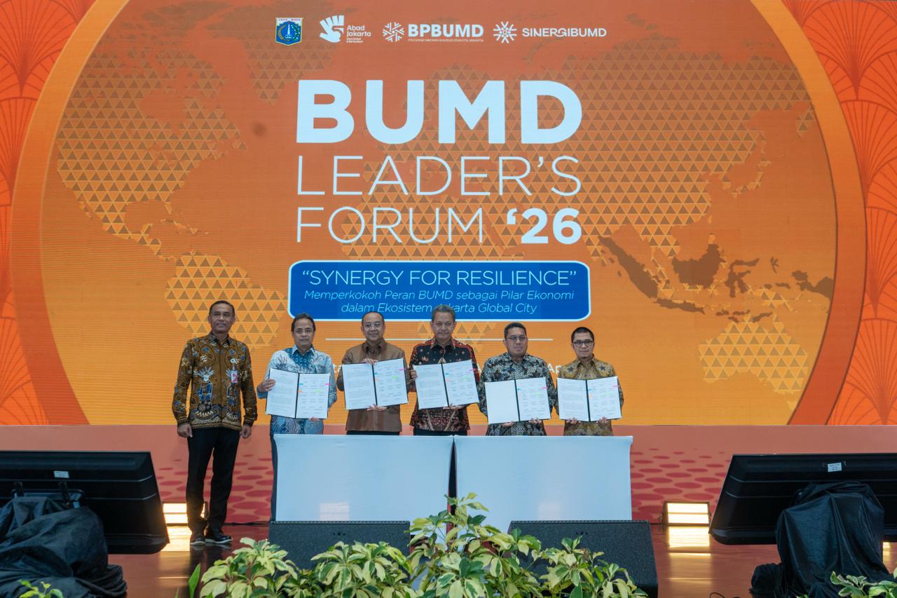 Hadapi Tekanan Global dan El Nino, Pramono Dorong BUMD Jakarta Perkuat Sinergi