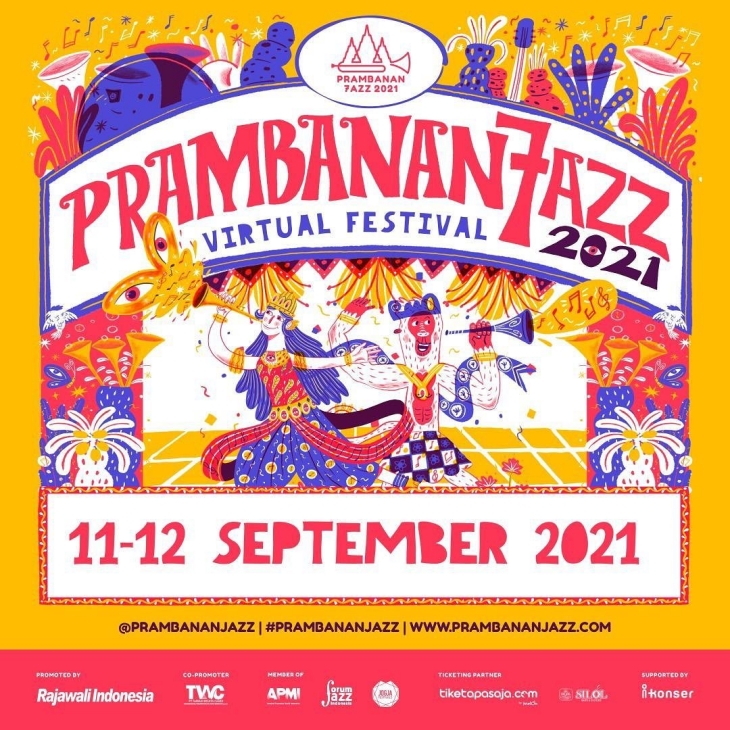 Prambanam Jazz 2021 akan dilaksanakan bulan September. (Foto: Instagram/Prambanan Jazz)