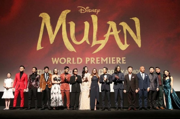 Uniknya Pengendalian Corona di Gala Premier Film Mulan