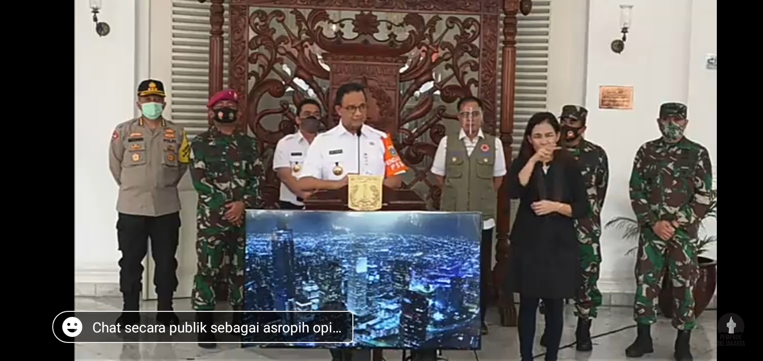 Anies Baswedan. (Foto: Tangkapan Layar).