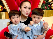 Sandra Dewi 'Recharge' Kebahagiaan dengan Mengenakan Pakaian Wangi