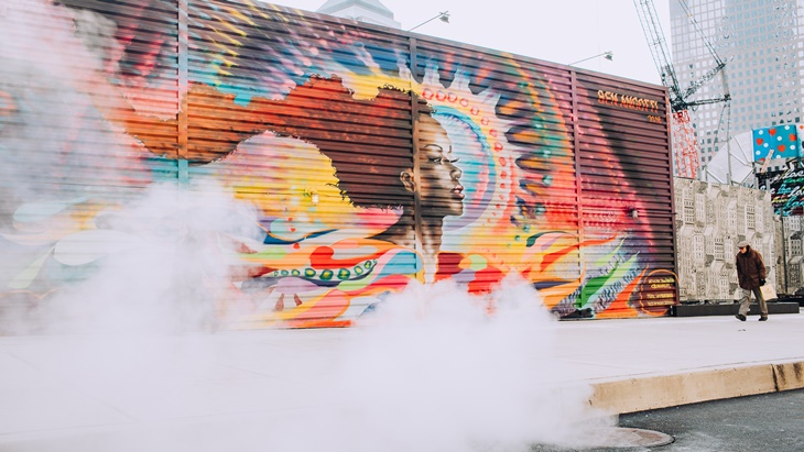 Konsistensi, Kunci Memulai Karier sebagai Mural Artist 