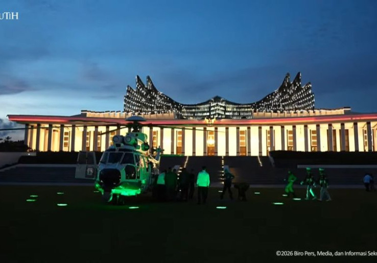 Akhirnya! Untuk Pertama Kali Prabowo Kunjungi IKN Sebagai Presiden