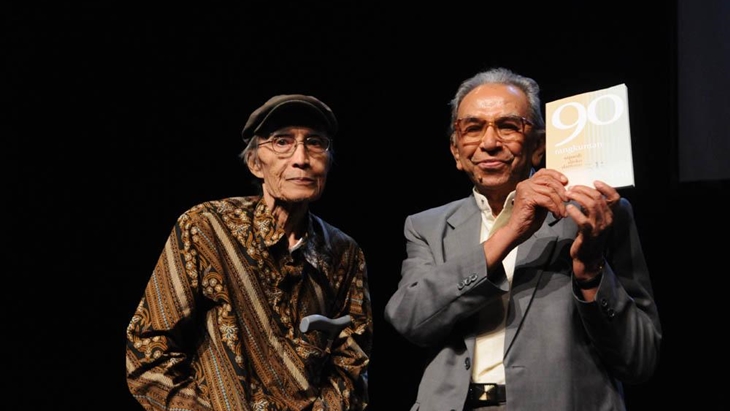Ali Audah dan Sapardi Djoko Damono. (Foto/salihara.org)