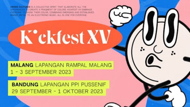 KICKFEST XV akan Hadir di 2 Kota Indonesia 