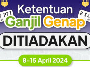 Aturan Ganjil-Genap di Jakarta Ditiadakan selama Libur Lebaran 2024