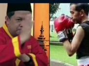 Jokowi Latihan Tinju, Fahri Hamzah Ingin Tahu Siapa yang Babak Belur kalau Lawan Prabowo
