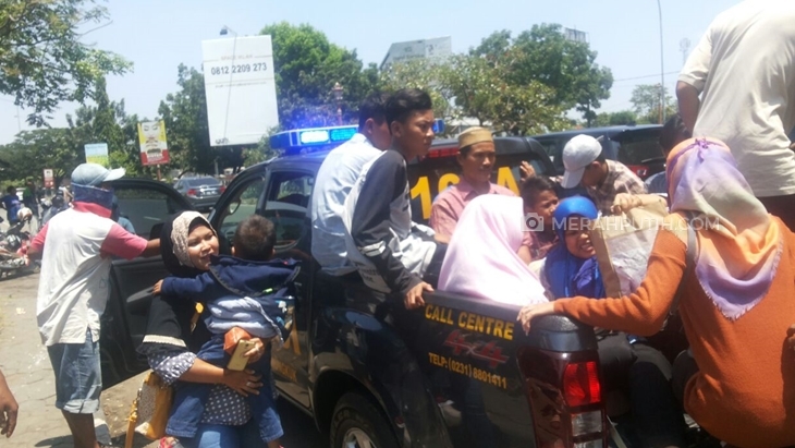 Polisi Ubah Puluhan Kendaraan Dinas Jadi Angkot