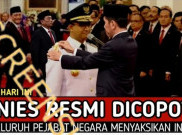 [HOAKS atau FAKTA]: Seluruh Pejabat Negara Saksikan Pencopotan Anies