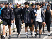 Saat Ganjar Adu Stamina Lari Lawan Influencer 