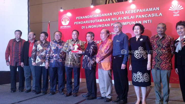 Pengurus INTI bersama UKIP Pancasila