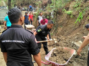 Tiga Rumah di Yogyakarta Rusak Berat akibat Longsor