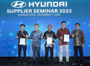 Hyundai Berikan Sertifikat 3 Pemasok Lokal atas Prestasi R&D