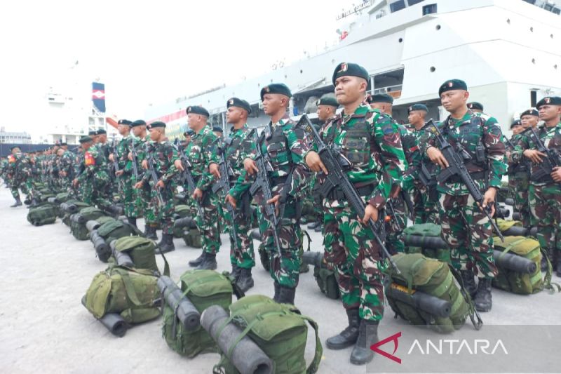 450 Perajurit Kodam I Bukit Barisan Dikirim ke Papua, Pangdam Ingatkan Bukan Buat Perang Tapi Ambil Hati Rakyat