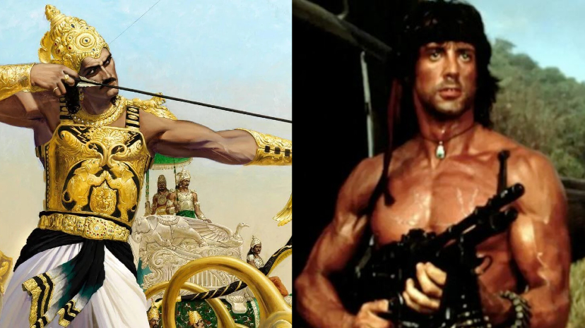 Pahlawan Lokal Arjuna dengan Rambo