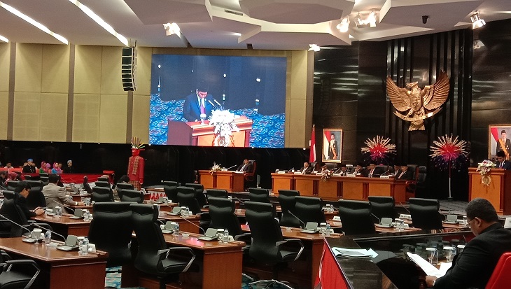 DPRD DKI Jakarta telah menyetujui usulan Gubernur Anies Baswedan mengenai pengubahan nama atau menghapus sejumlah satuan kerja perangkat daerah (SKPD) atau dinas di lingkungan Pemprov DKI. Foto: MP/Asropih