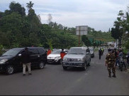 KLB Corona Belum Dicabut, Warga Karanganyar Padati Puncak Tawangmangu