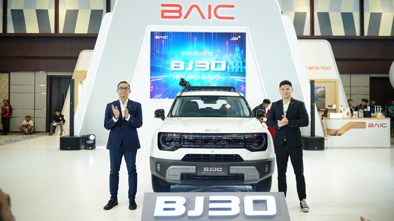 BAIC Meriahkan GIIAS Semarang 2025, Luncurkan BJ30 Hybrid