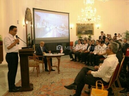 Anies Curhat ke Warga Singapura Masalah Air Bersih 