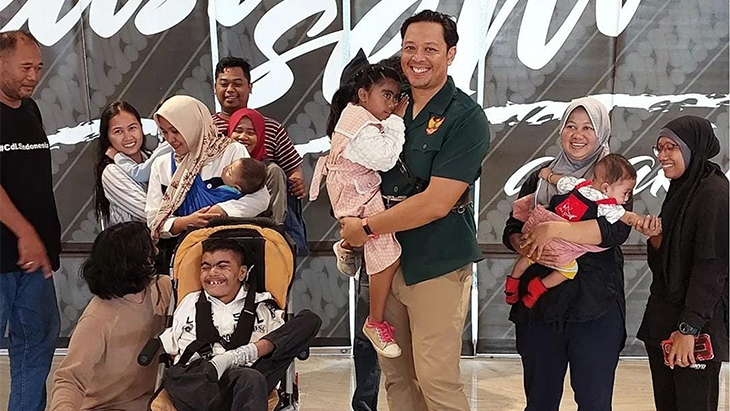 Gowes untuk Penyandang Kelainan Langka Cornelia de Lange Syndrome 
