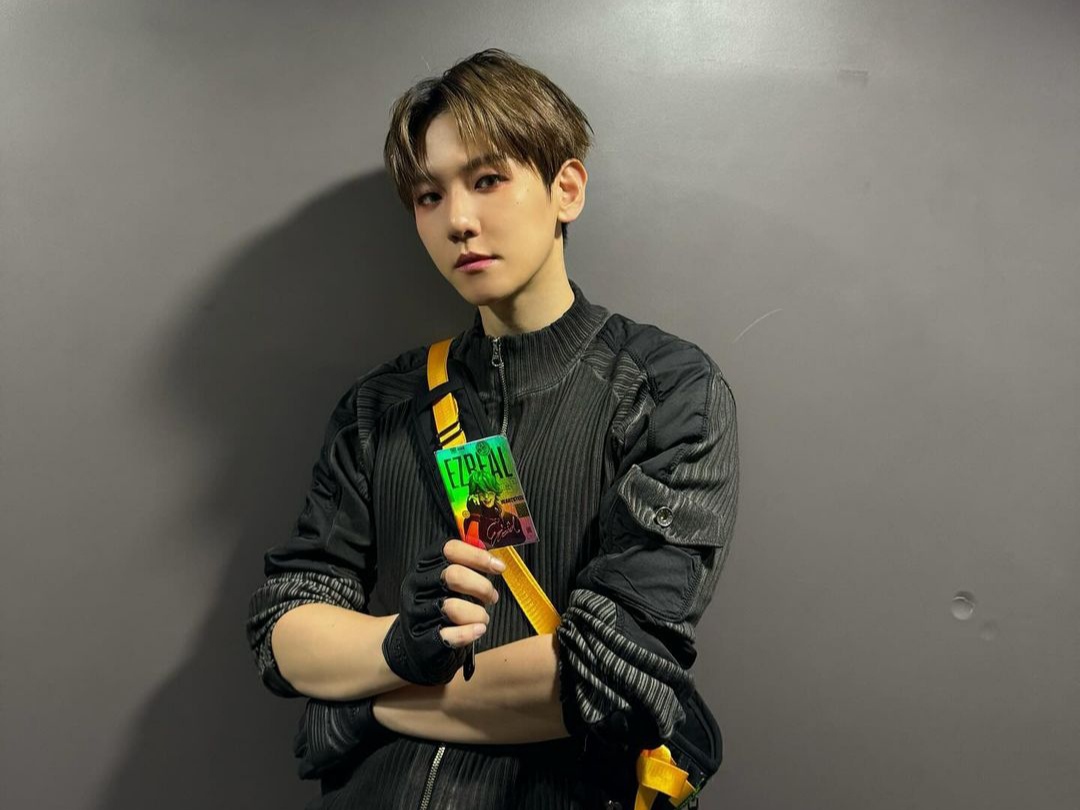 baekhyun nyanyi dua lagu kebangsaan