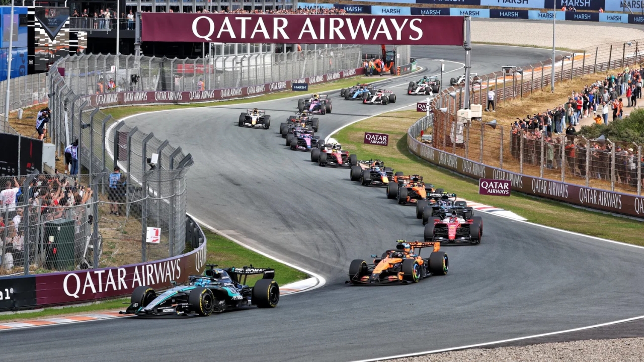 Hasil Sprint Race F1 GP Belanda 2026: George Russell Maksimalkan Pole Jadi Kemenangan