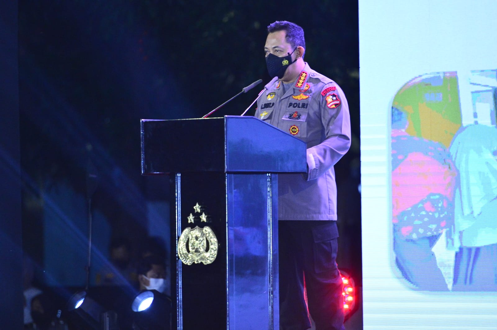 Kapolri Sebut Indonesia Sulit Atasi COVID-19 Tanpa Persatuan dan Kesatuan Warga