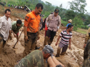 Longsor Timbun Empat Rumah di KBB