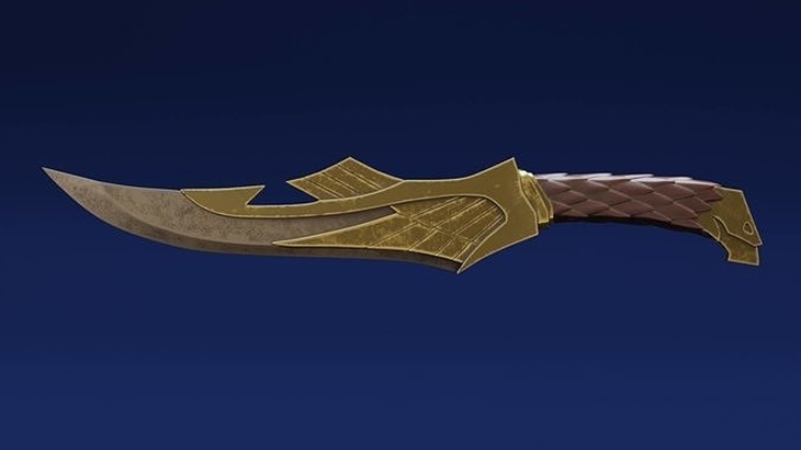 Penggemar Skyrim Bikin Replika Elven Dagger 