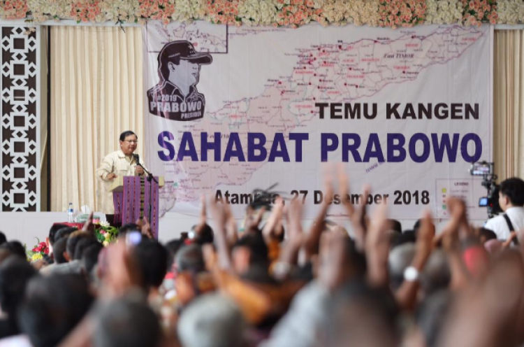 Harapan Mantan Pejuang Pro Integrasi Timor Timur kepada Prabowo Subianto