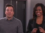 Lucu, Jimmy Fallon dan Michelle Obama Beri Kejutan bagi Orang di Dalam Lift
