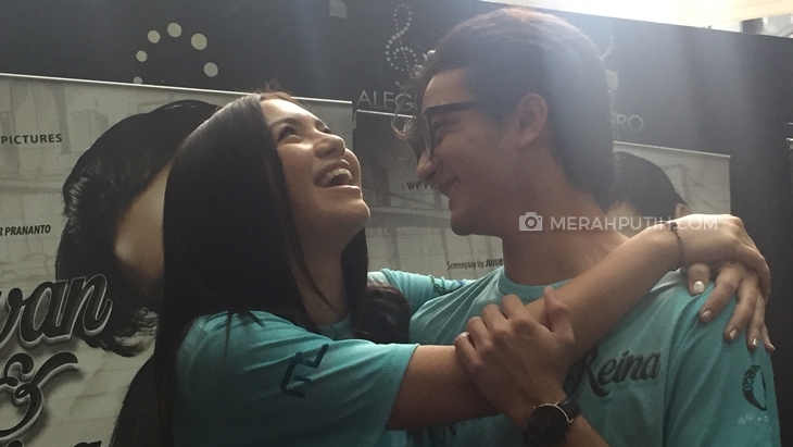 Angela Gilsha dan Bryan Domani (MP/Raden Yusuf)